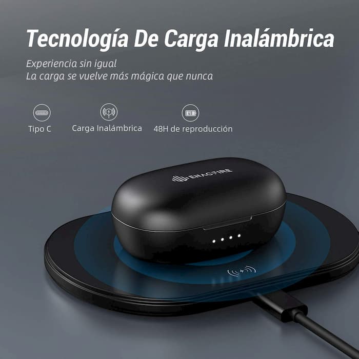 🥇 ENACFIRE E60 v5.0 Auriculares Bluetooth Reseña y Opiniones🤫